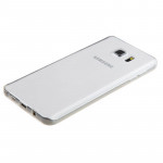 Wholesale Samsung Galaxy S6 Edge Plus Crystal Clear Gummy Hybrid Case (Clear)